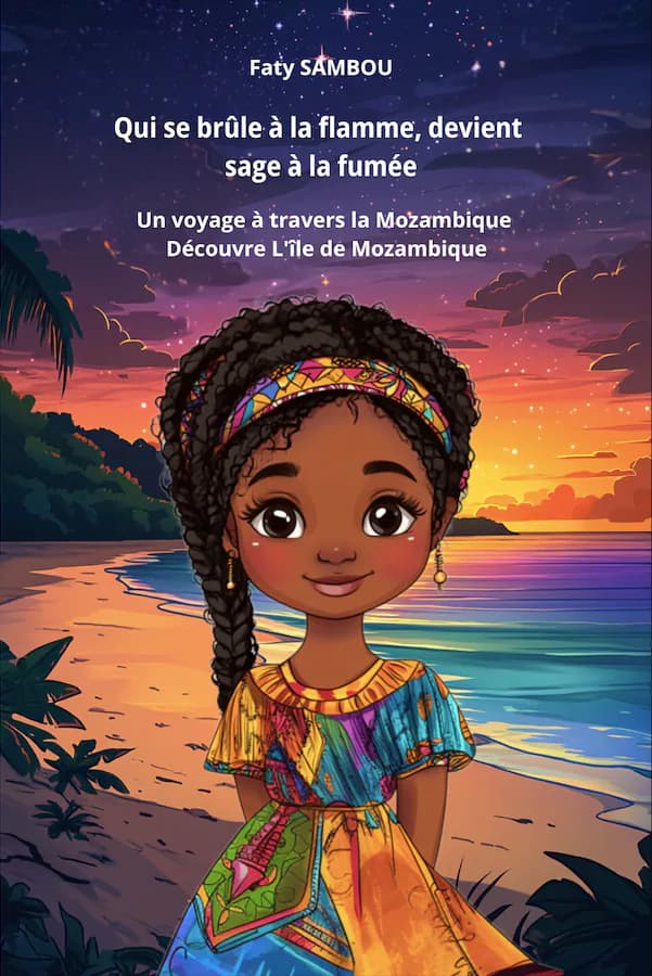 Illustration Qui se brûle à la flamme, devient sage à la fumée