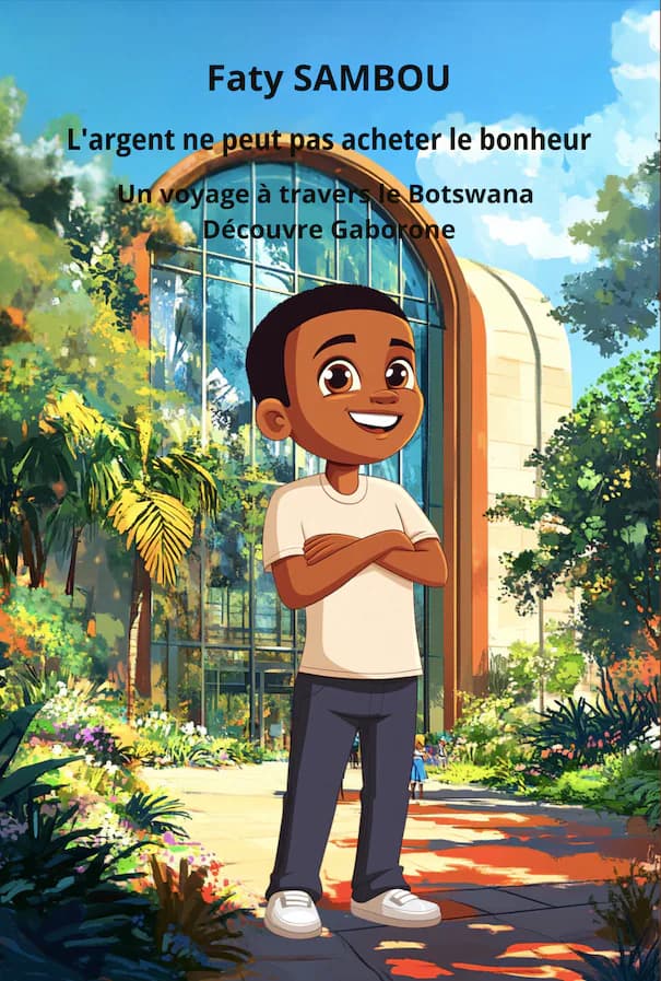 Couverture du livre jeunesse L'argent ne peut pas acheter le bonheur, inspiré de Botswana